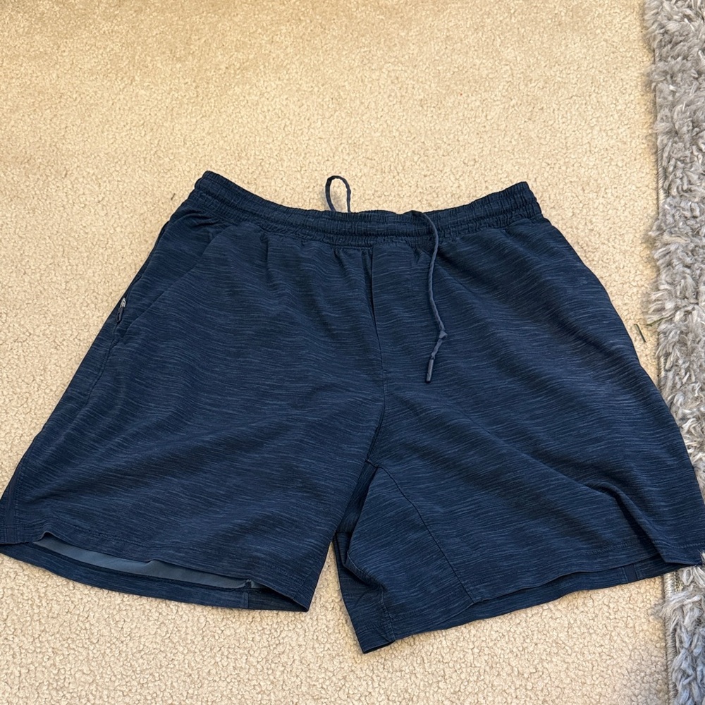 Lululemon Athletica Dark Blue Athletic Shorts